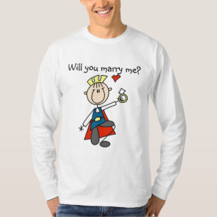 Camisetas y regalos de la propuesta de matrimonio 