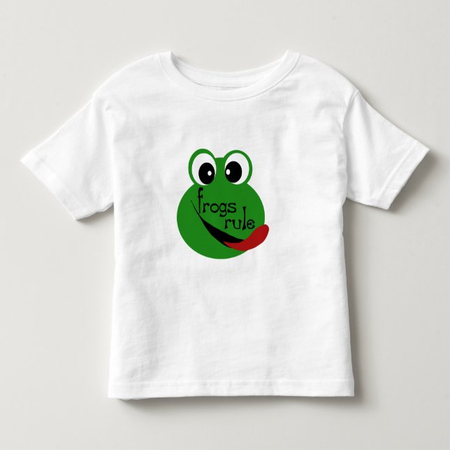 Camisetas y regalos de la regla de las ranas (Anverso)