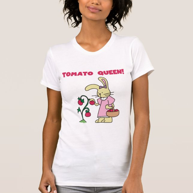 Camisetas y regalos de la reina del tomate (Anverso)