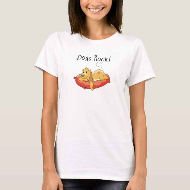 Camisetas y regalos de la roca de los perros (Anverso)