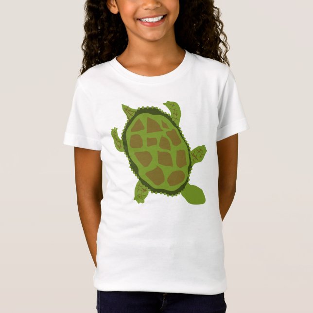 Camisetas y regalos de la tortuga verde (Anverso)