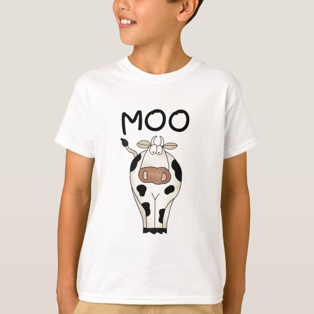 Camisetas y regalos de la vaca del MOO (Anverso)