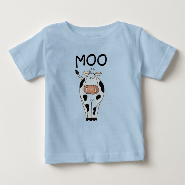Camisetas y regalos de la vaca del MOO (Anverso)