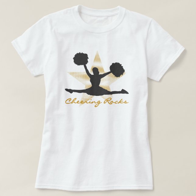 Camisetas y regalos de las rocas del oro que (Diseño del anverso)