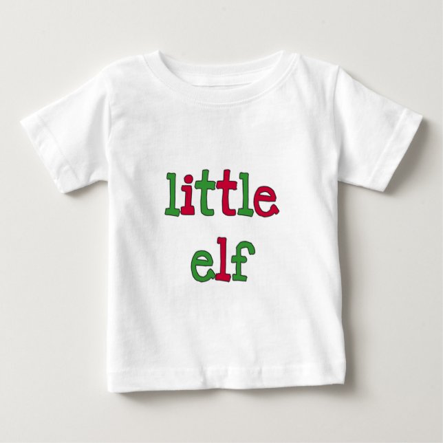 Camisetas y regalos de Little Elf Holiday (Anverso)