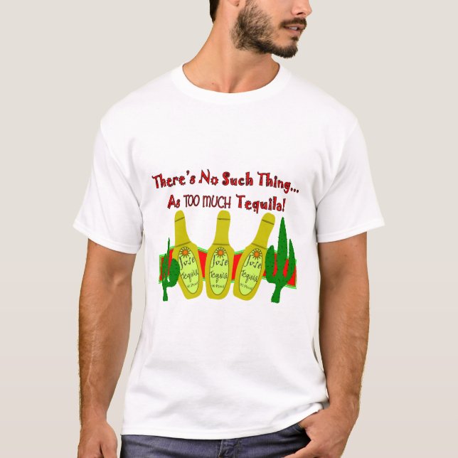 Camisetas y regalos de los amantes del Tequila (Anverso)