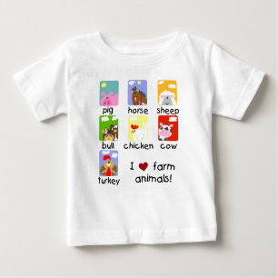 Camisetas y regalos de los animales del campo