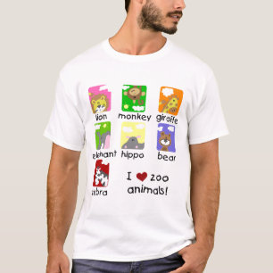 Camisetas y regalos de los animales del parque
