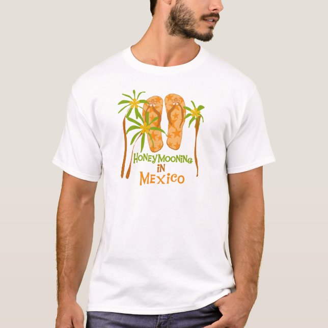 Camisetas y regalos de México de la luna de miel (Anverso)