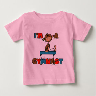 Camisetas y regalos de Mono soy una gimnasta