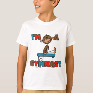 Camisetas y regalos de Mono soy una gimnasta