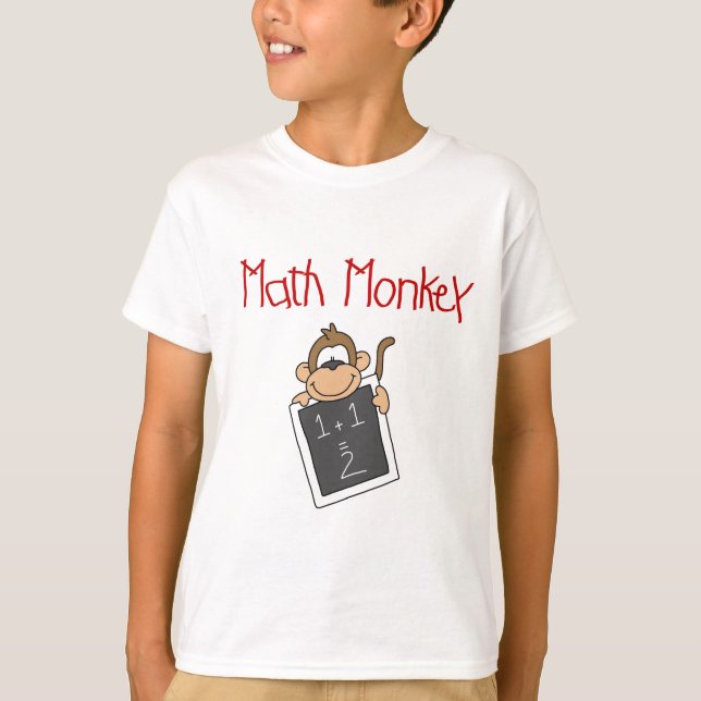 Camisetas y regalos de monos matemáticos (Anverso)