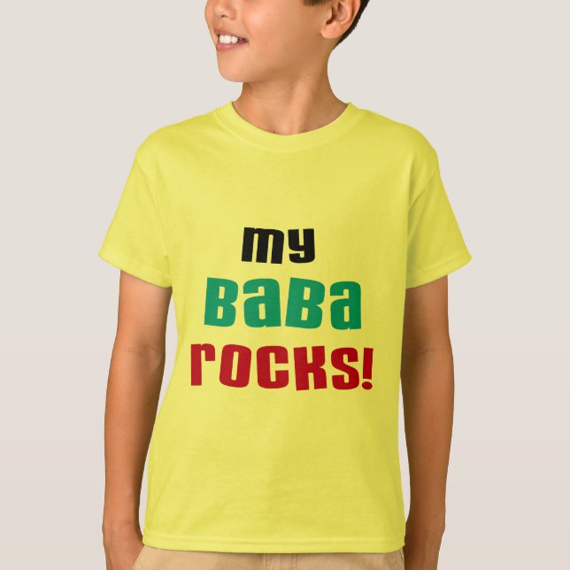 Camisetas y regalos de My Baba Rocks (Anverso)