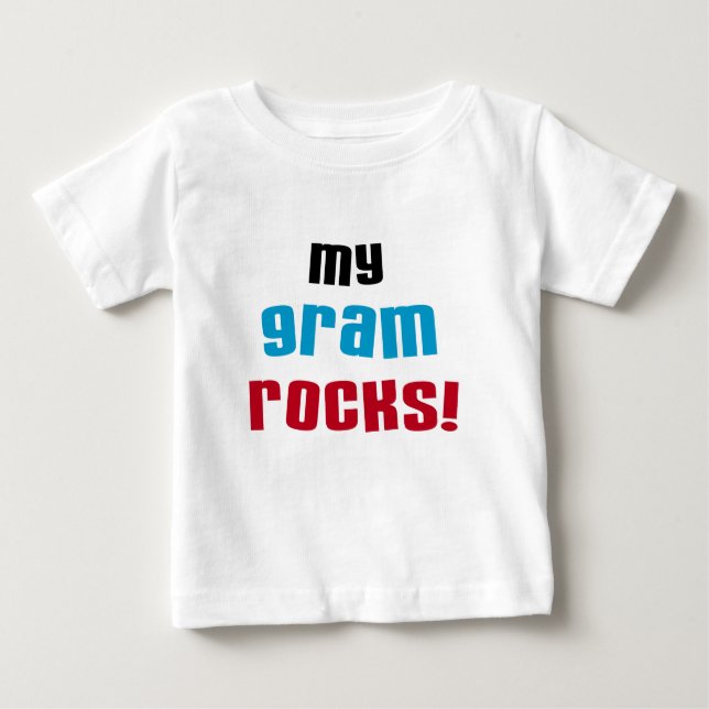 Camisetas y regalos de My Gram Rocks (Anverso)