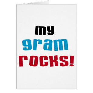 Camisetas y regalos de My Gram Rocks