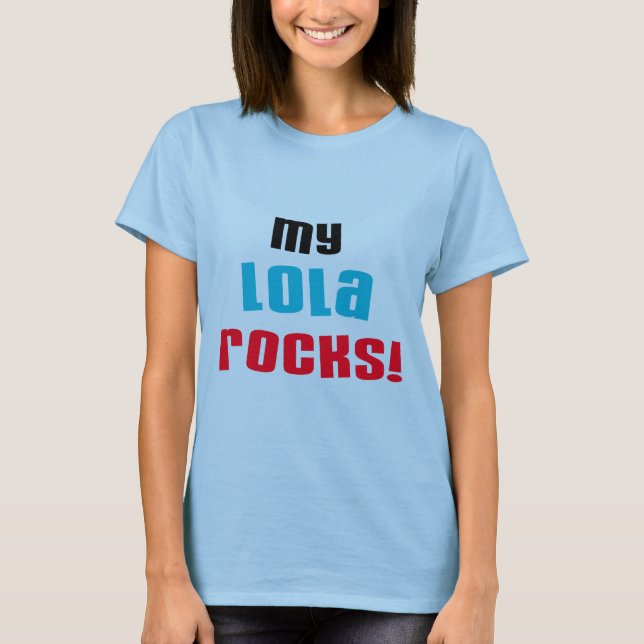 Camisetas y regalos de My Lola Rocks (Anverso)