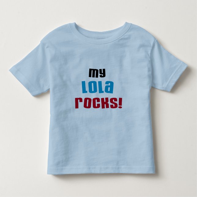 Camisetas y regalos de My Lola Rocks (Anverso)