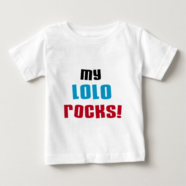 Camisetas y regalos de My Lolo Rocks (Anverso)