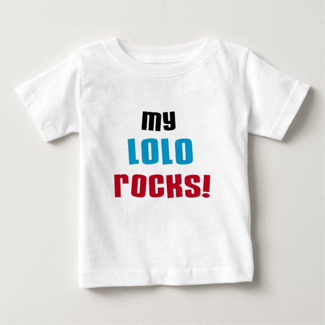 Camisetas y regalos de My Lolo Rocks (Anverso)
