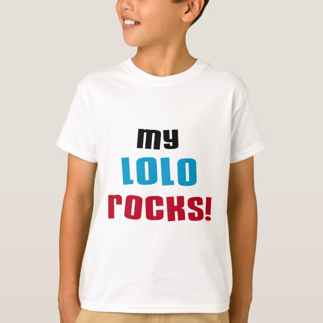 Camisetas y regalos de My Lolo Rocks (Anverso)