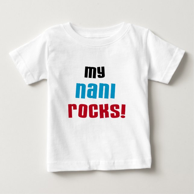 Camisetas y regalos de My Nani Rocks (Anverso)