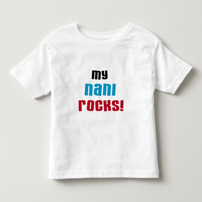 Camisetas y regalos de My Nani Rocks (Anverso)
