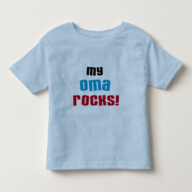 Camisetas y regalos de My Oma Rocks (Anverso)