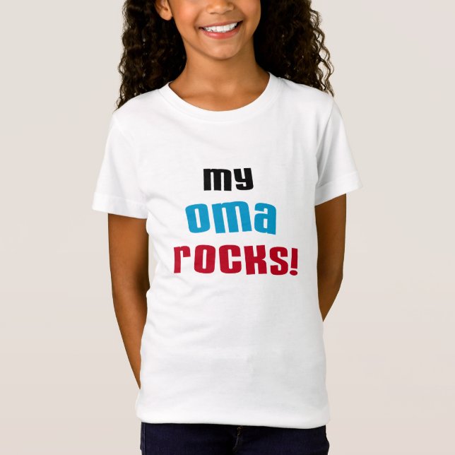 Camisetas y regalos de My Oma Rocks (Anverso)