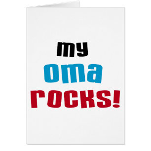 Camisetas y regalos de My Oma Rocks