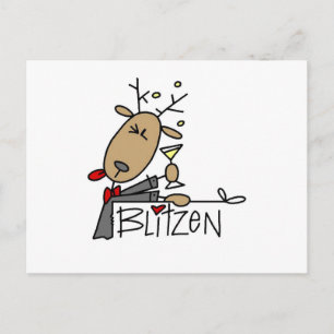 Camisetas y regalos de Navidad del Reno Blitzen