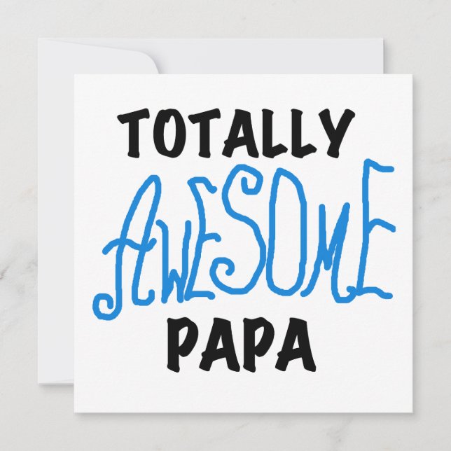 Camisetas y regalos de papá totalmente asombrosos (Anverso)