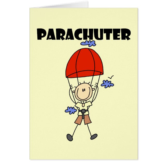 Camisetas y regalos de Parachuter (Frente)