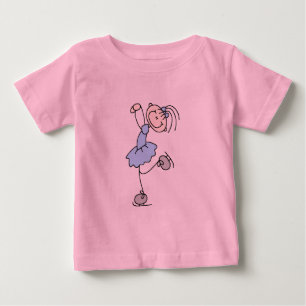 Camisetas y regalos de patinadora artística con ve