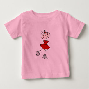 Camisetas y regalos de patinadora artística con ve