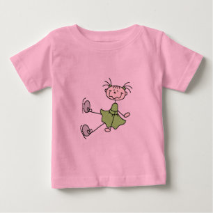 Camisetas y regalos de patinadora artística con ve