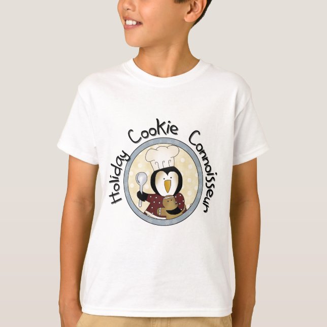 Camisetas y regalos de Penguin Cookie Connoisseur (Anverso)