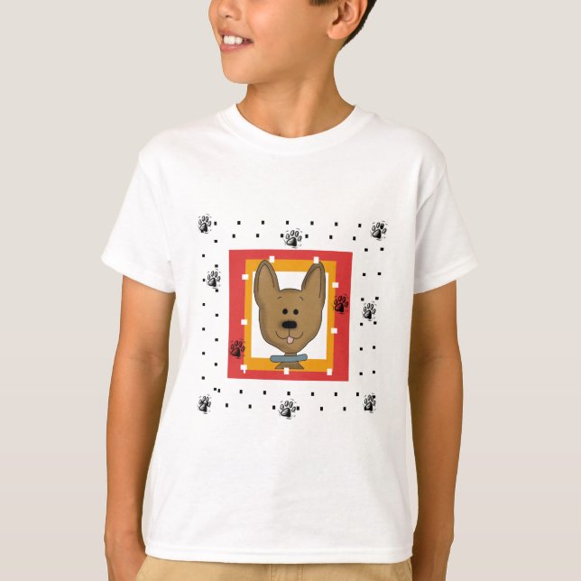 Camisetas y regalos de perros marrones (Anverso)