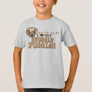Camisetas y regalos de Puggle del Snuggle