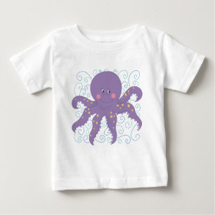 Camisetas y regalos de pulpo morado