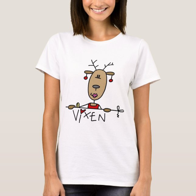 Camisetas y regalos de renos de Vixen (Anverso)