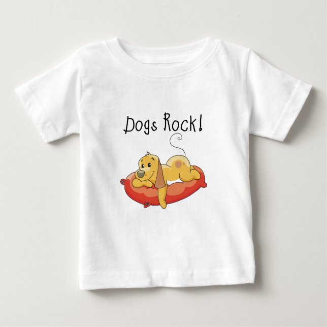 Camisetas y regalos de rock para perros (Anverso)