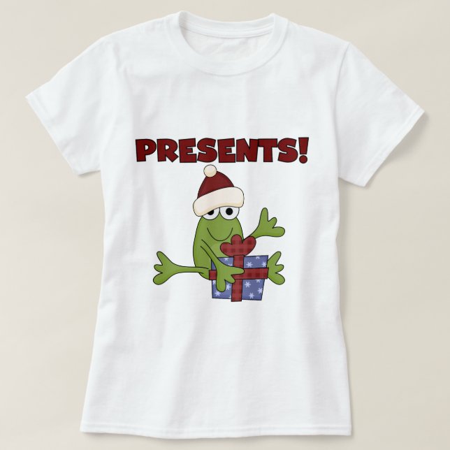 Camisetas y regalos de Santa Frog (Diseño del anverso)