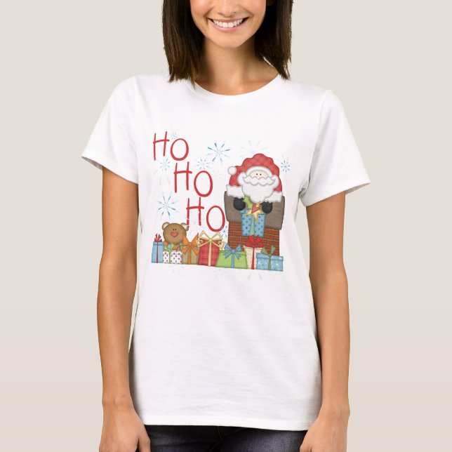 Camisetas y regalos de Santa Ho Ho Ho (Anverso)