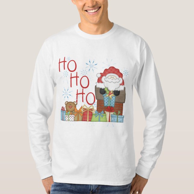 Camisetas y regalos de Santa Ho Ho Ho (Anverso)