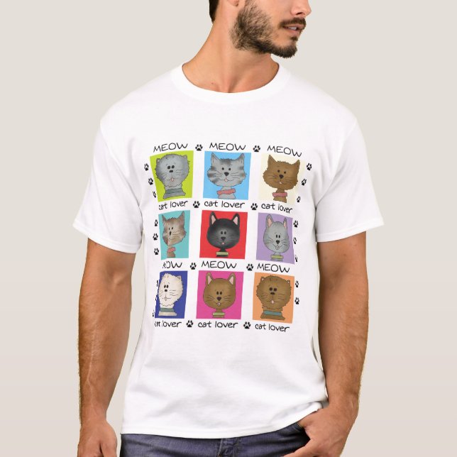 Camisetas y regalos del amante del gato del (Anverso)
