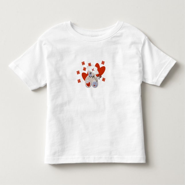 Camisetas y regalos del amor de la enfermera del (Anverso)