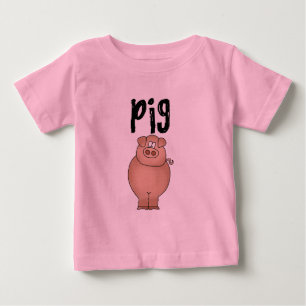 Camisetas y regalos del animal del campo de cerdo