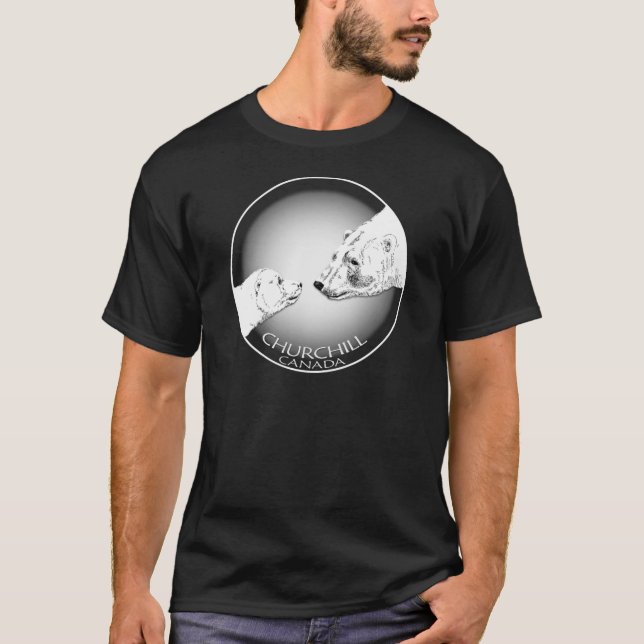 Camisetas y regalos del arte del oso polar del (Anverso)