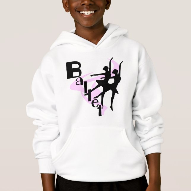 Camisetas y regalos del ballet de la silueta (Anverso)