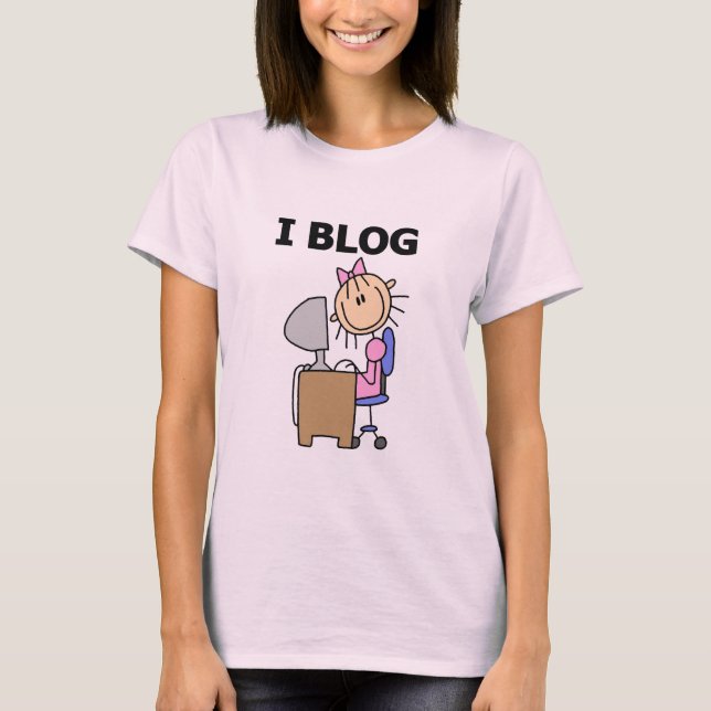 Camisetas y regalos del blog del chica I (Anverso)